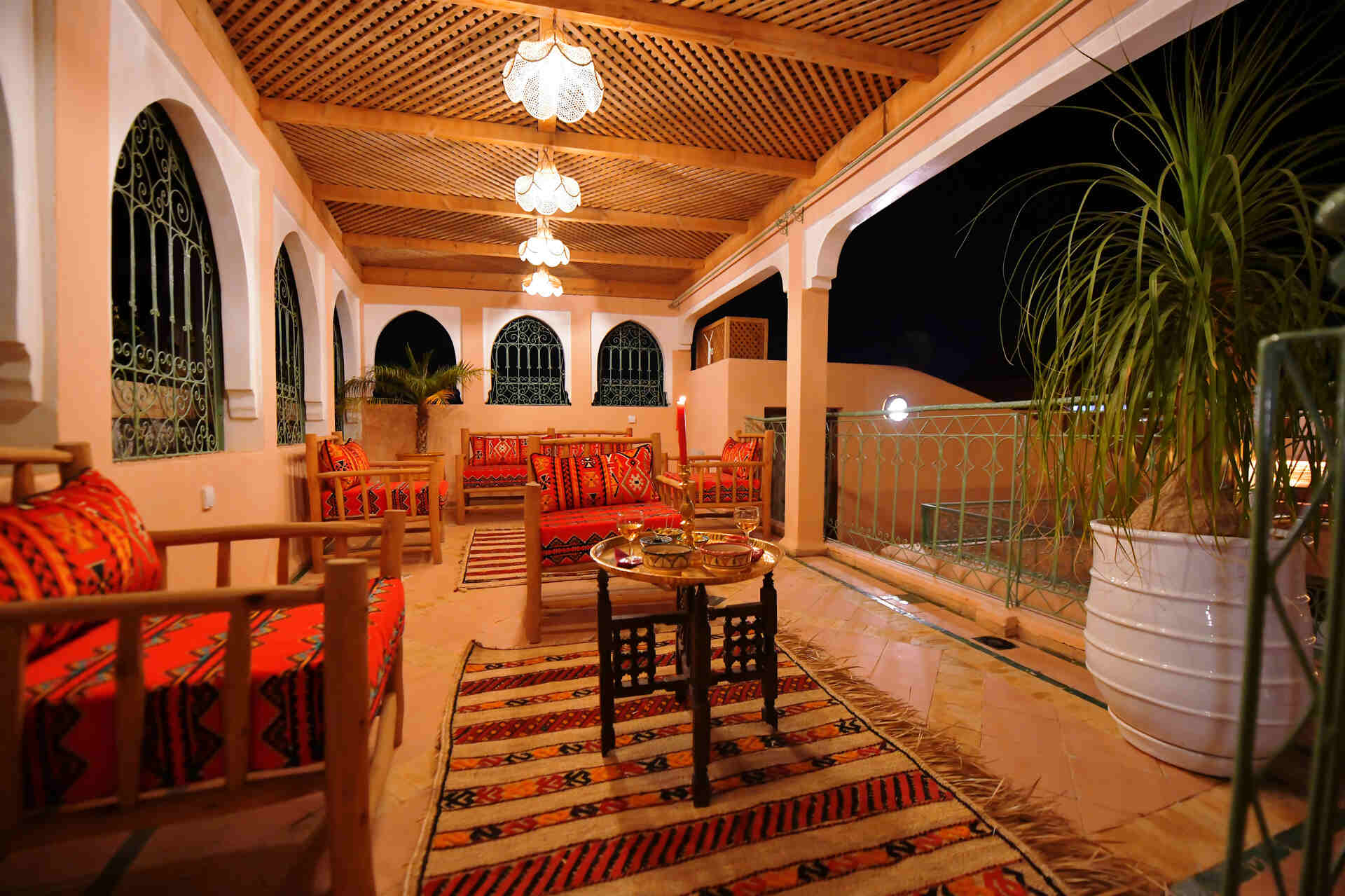 Riad dar oriane marrakech terrasse